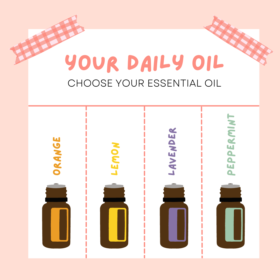 Pink Colorful Essential Oils Daily Oil Take What You Need Instagram Post